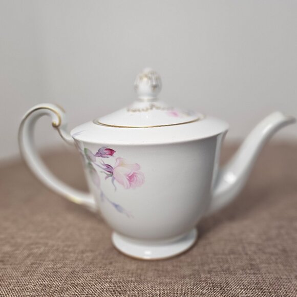 Rare Noritake Japan Circa 1908 Maruki Symbol Large Pink Cabbage Rose Pattern - Picture 3 of 12